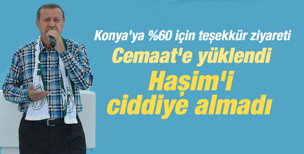 Başbakan Erdoğan'ın Konya konuşması