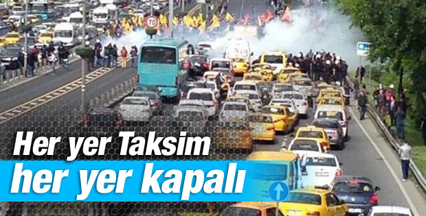 İstanbul'da ulaşım durdu