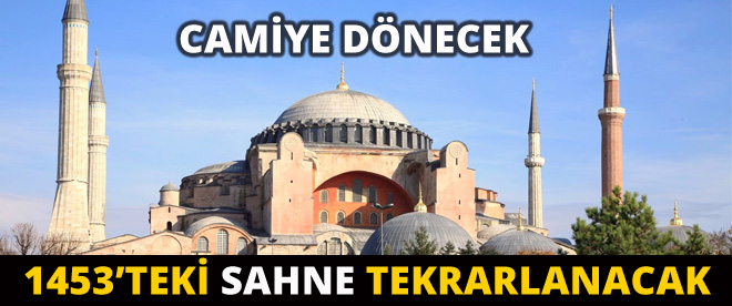 Başbakan Ayasofya'da namaz kılacak mı?