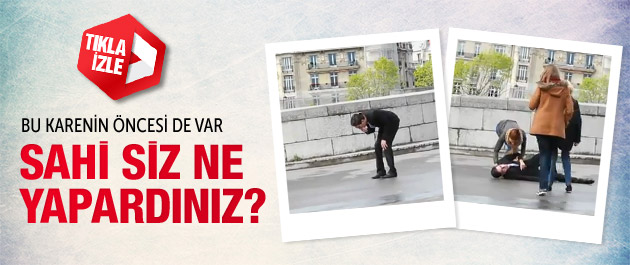 İnsanlığın bitişi Paris’te görüntülendi...