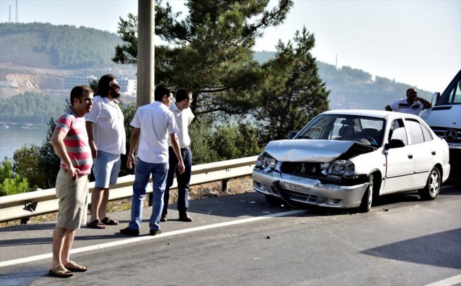 Bodrum'da Trafik Kazası