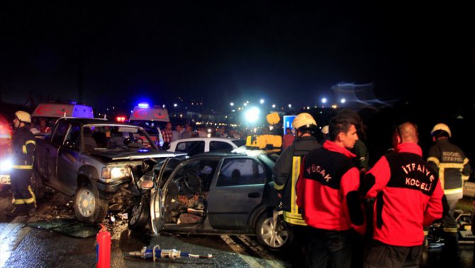 Kocaeli'de Trafik Kazası