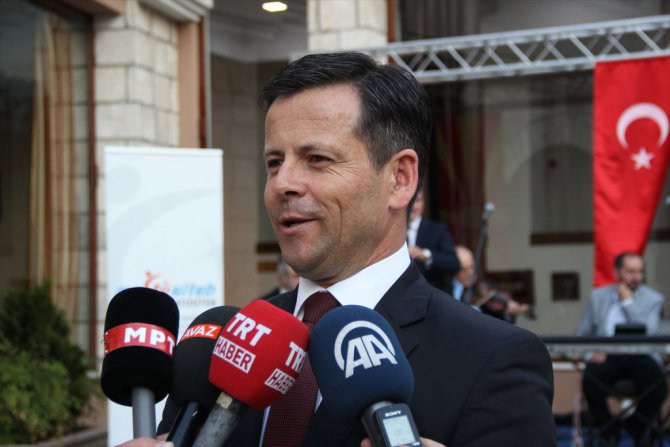 TİKA ve MATÜSİTEB Üsküp'te iftar verdi