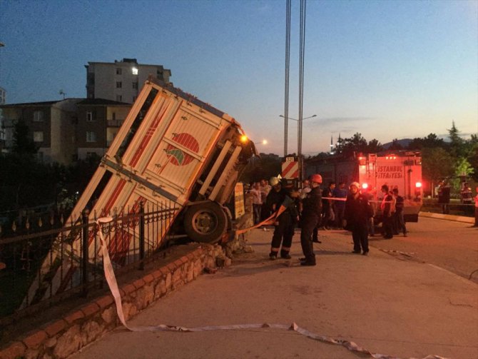 Pendik'te Trafik Kazası