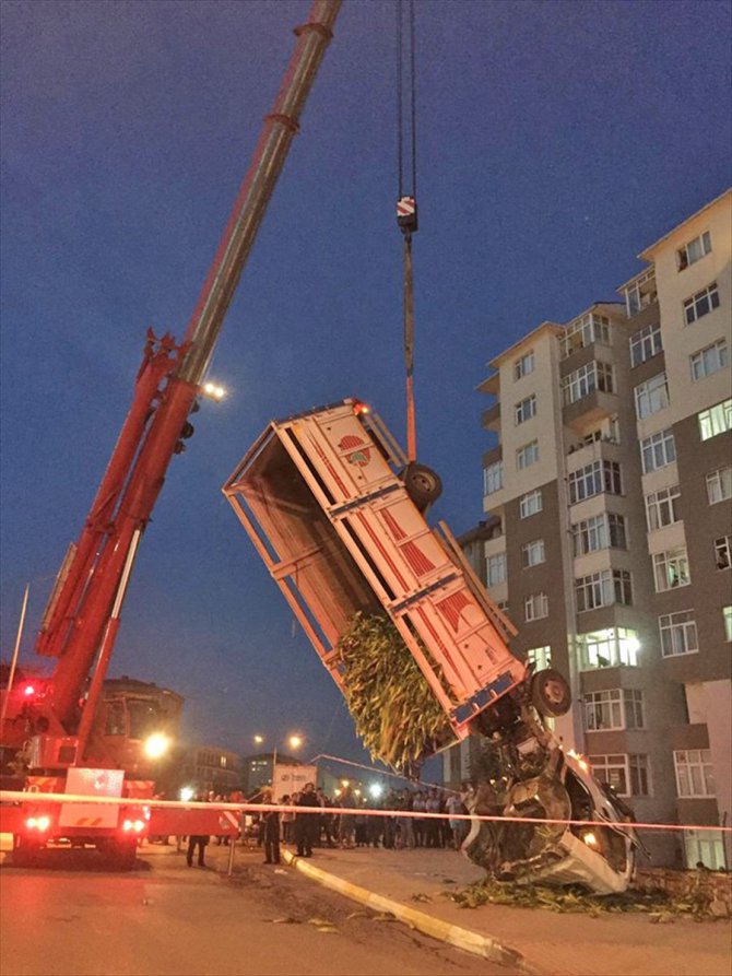 Pendik'te Trafik Kazası