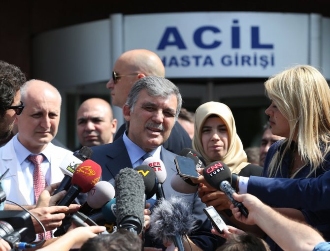 Gül, Yaralıları Ziyaret Etti