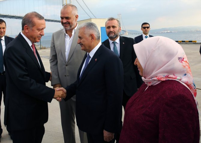 Osmangazi Köprüsü açılış töreni