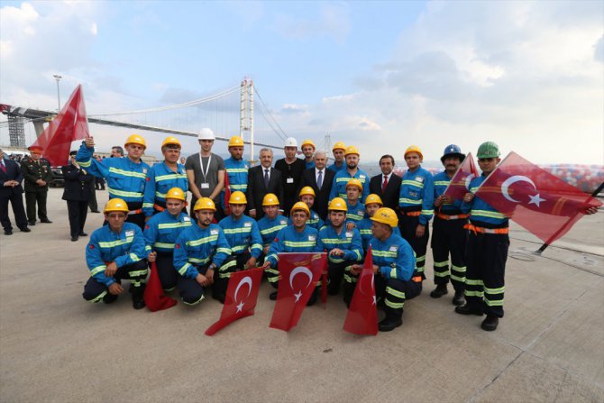 Osmangazi Köprüsü açılış töreni