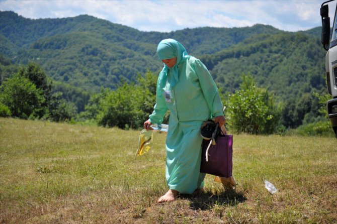 "Ölüm Yolu"nda "Barış Yürüyüşü"