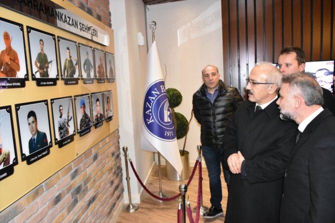 Bakan Elvan Kahramankazan'da