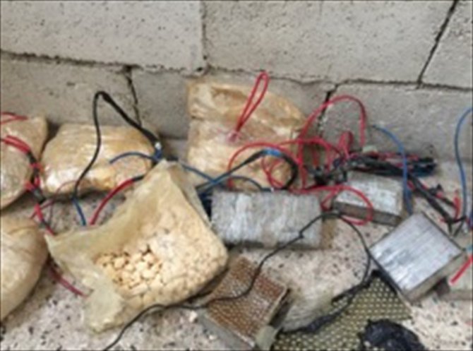 Kalkanda bomba yüklü araç