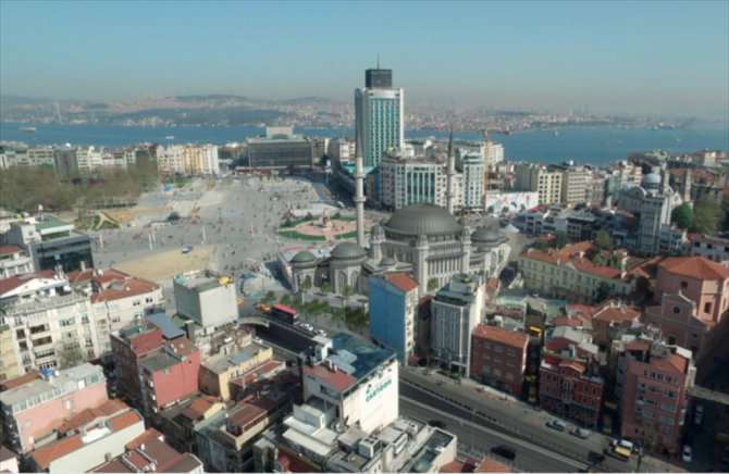 Öyle bir yere cami yapılıyor ki