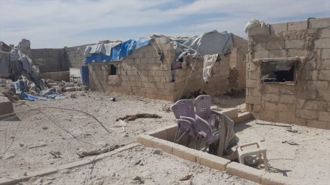 GÜNCELLEME - Suriye'de sığınmacı kampına hava saldırısı