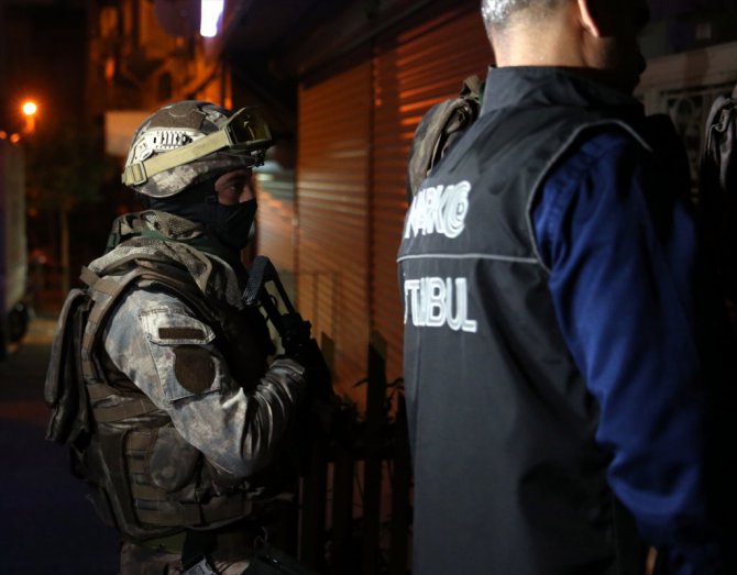İstanbul’daki uyuşturucu operasyonu