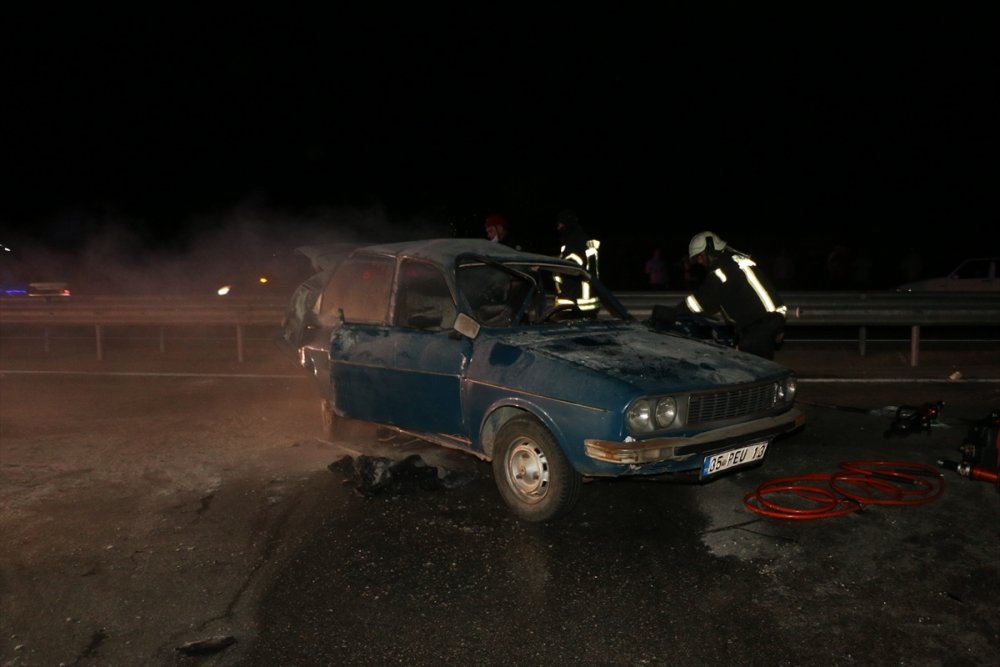 Manisa'da trafik kazası: 1 ölü, 1 ağır yaralı