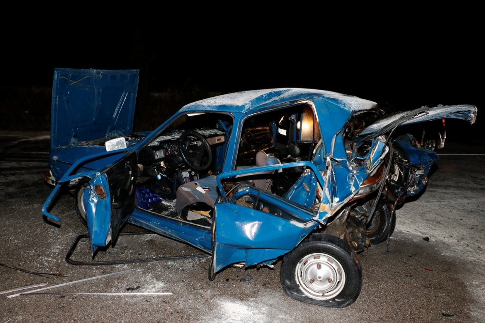 Manisa'da trafik kazası: 1 ölü, 1 ağır yaralı