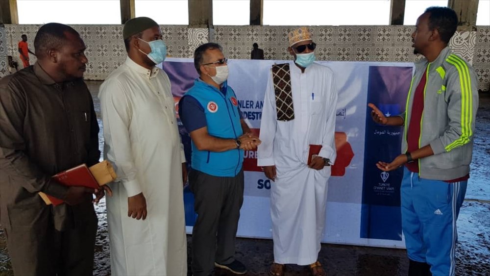 Türkiye Diyanet Vakfından 500 bin Somaliliye kurban eti ulaştırdı.