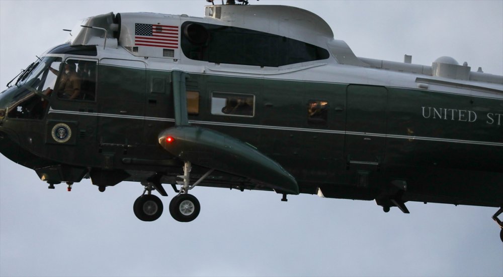 Kovid-19'a yakalanan Trump, hastaneden taburcu oldu