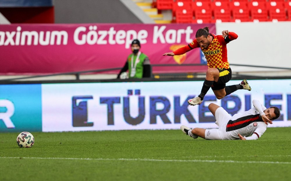 Izmir'de beraberlik Göztepe: 1 - Fatih Karagümrük: 1