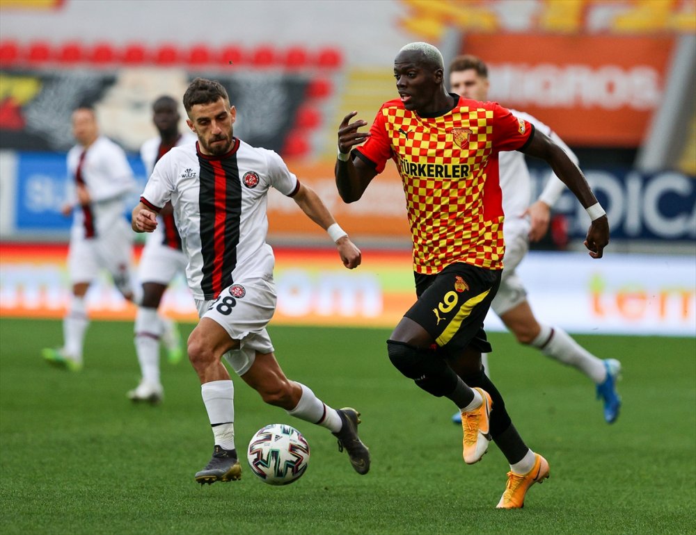 Izmir'de beraberlik Göztepe: 1 - Fatih Karagümrük: 1