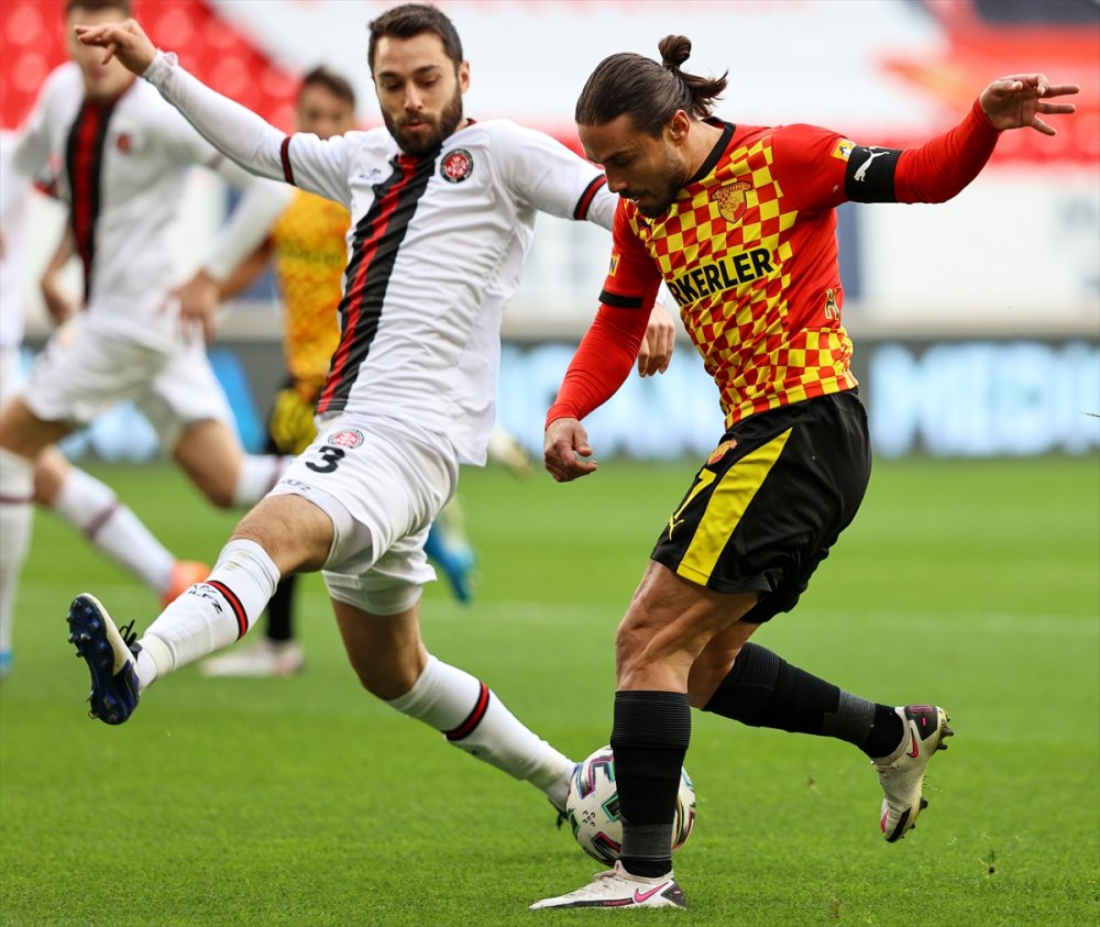 Izmir'de beraberlik Göztepe: 1 - Fatih Karagümrük: 1
