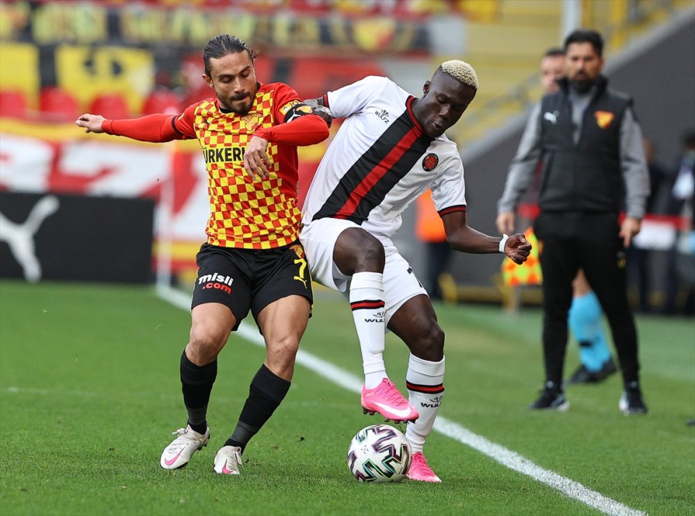 Izmir'de beraberlik Göztepe: 1 - Fatih Karagümrük: 1