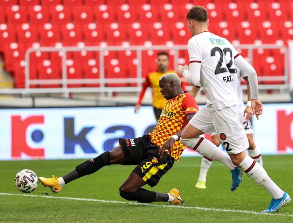 Izmir'de beraberlik Göztepe: 1 - Fatih Karagümrük: 1