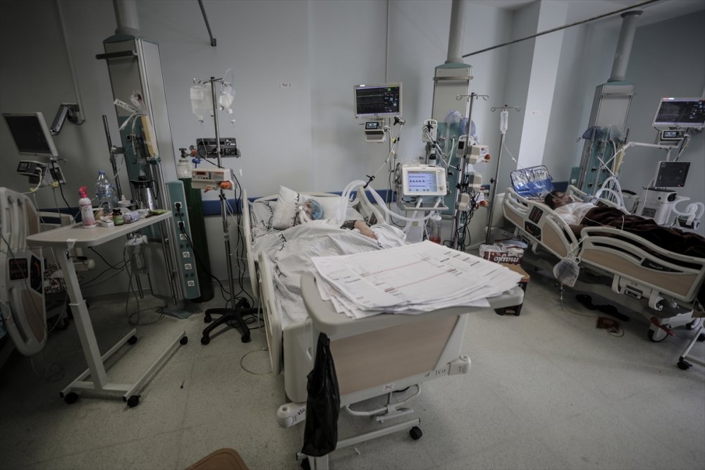 Gazze’deki Kovid-19 vakalarının yükünü Türkiye'nin yaptırdığı hastane taşıyor