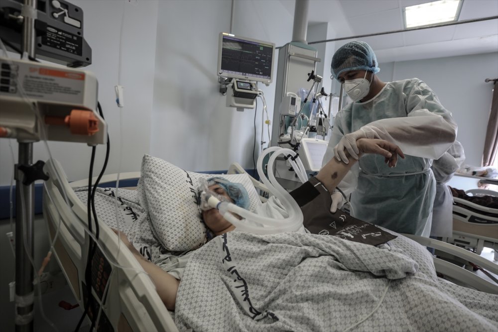 Gazze’deki Kovid-19 vakalarının yükünü Türkiye'nin yaptırdığı hastane taşıyor