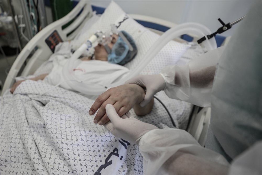 Gazze’deki Kovid-19 vakalarının yükünü Türkiye'nin yaptırdığı hastane taşıyor