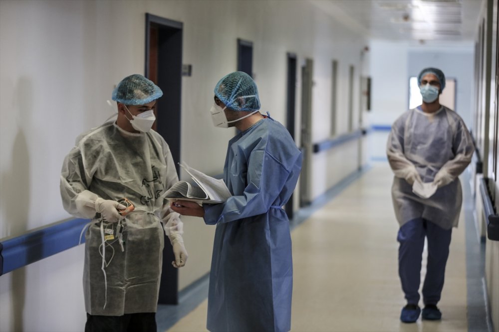 Gazze’deki Kovid-19 vakalarının yükünü Türkiye'nin yaptırdığı hastane taşıyor