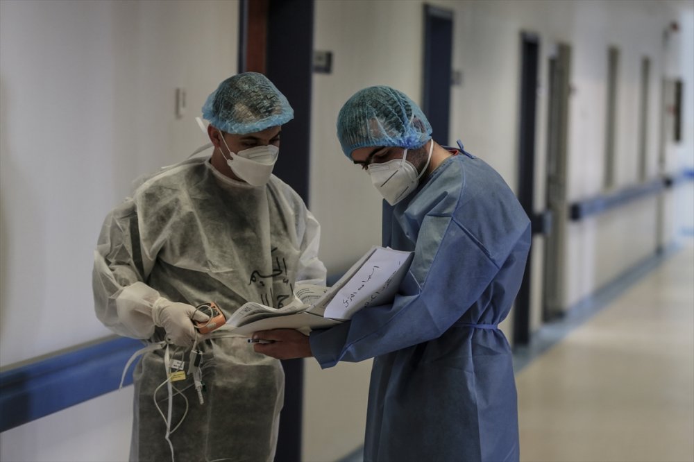 Gazze’deki Kovid-19 vakalarının yükünü Türkiye'nin yaptırdığı hastane taşıyor