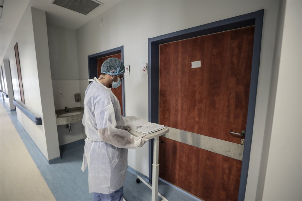 Gazze’deki Kovid-19 vakalarının yükünü Türkiye'nin yaptırdığı hastane taşıyor