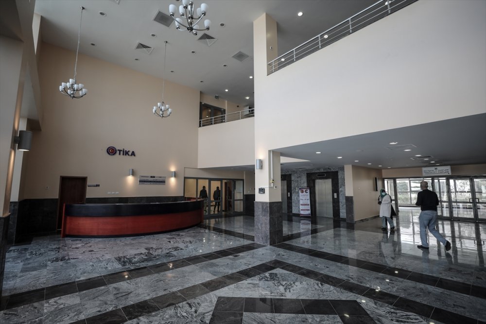 Gazze’deki Kovid-19 vakalarının yükünü Türkiye'nin yaptırdığı hastane taşıyor