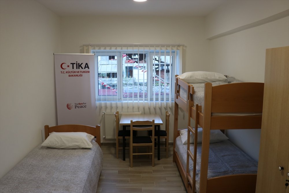 Kültür ve Turizm Bakanı Ersoy, Arnavutluk’ta TİKA’nın yenilediği öğrenci yurdunun açılışında konuştu: