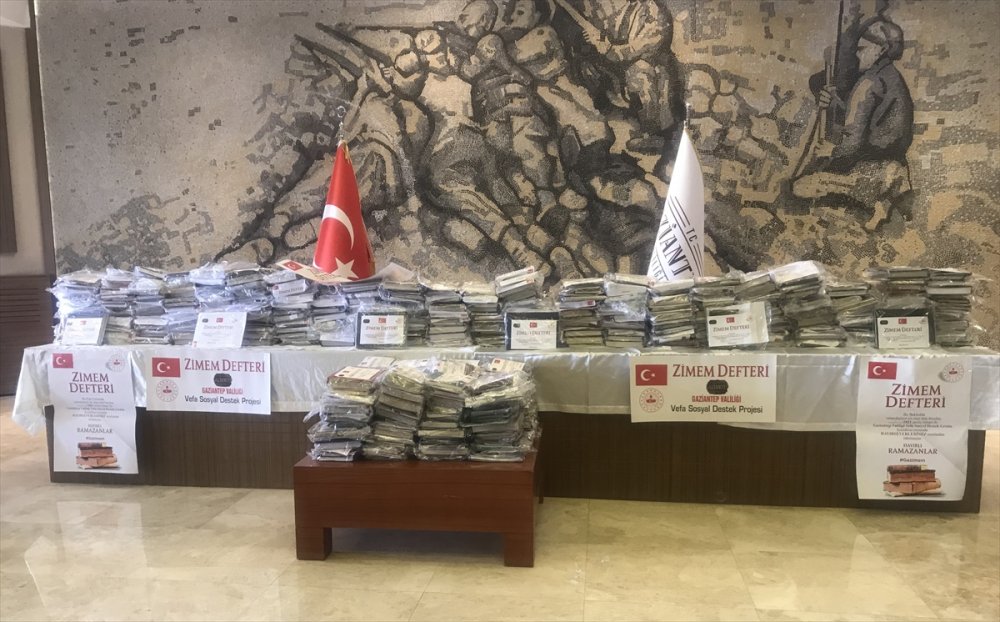Gaziantep'te "Zimem Defteri" projesiyle 29 bin 500 ailenin borcu silindi