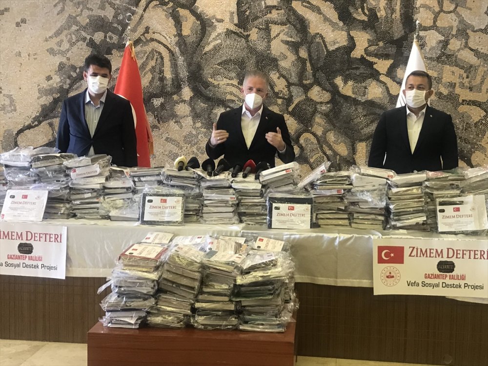 Gaziantep'te "Zimem Defteri" projesiyle 29 bin 500 ailenin borcu silindi