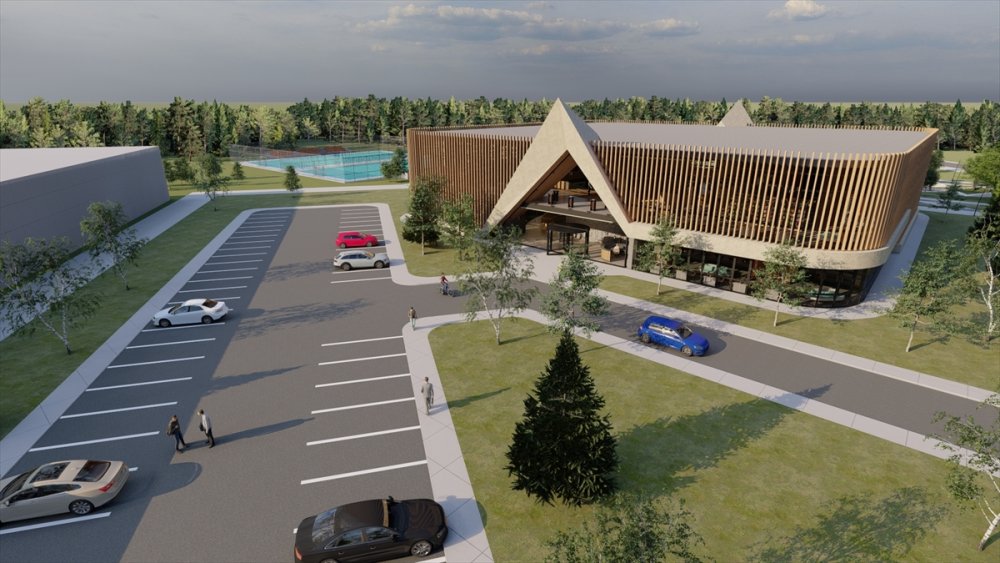 Kayseri'deki Recep Tayyip Erdoğan Millet Bahçesi'ne 5 bin 500 metrekarelik kütüphane yapılacak