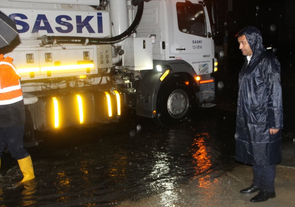 Samsun'da sağanak etkili oldu