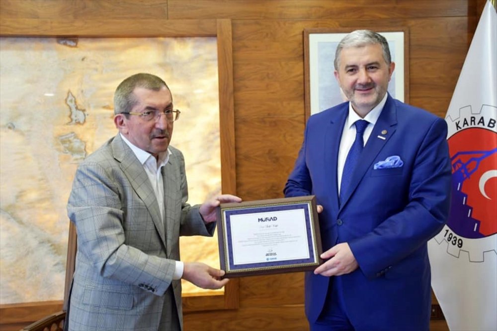 MÜSİAD Genel Başkanı Kaan, Karabük Şubesinin 4. Olağan Genel Kurulunda konuştu: