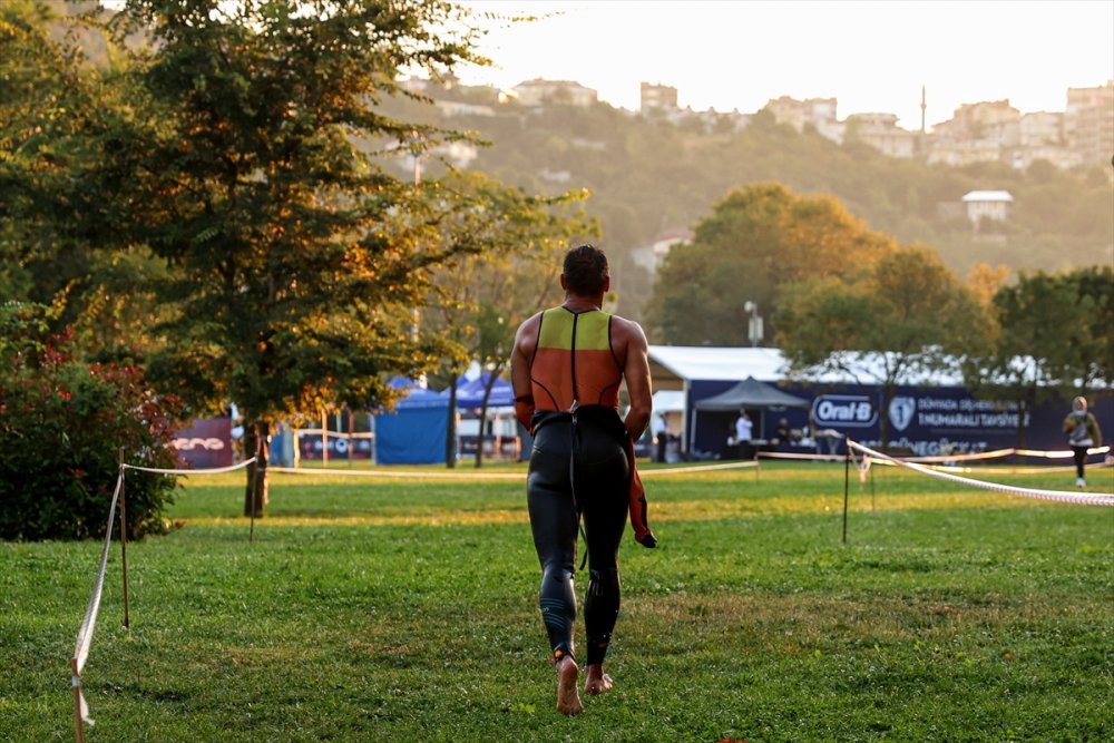 İstanbul Oral B Boğaziçi Triatlonu sona erdi