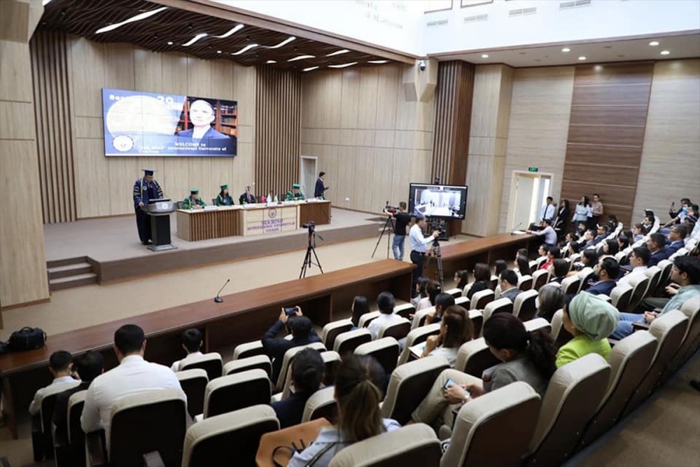 Nobel ödüllü bilim insanı Aziz Sancar'a Özbekistan'da fahri doktora unvanı verildi