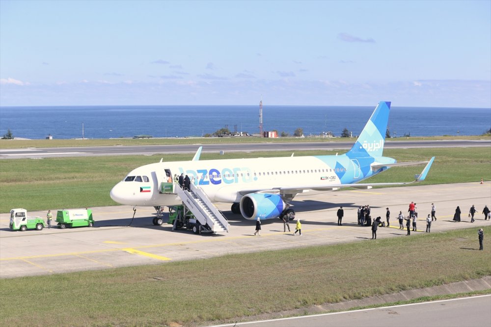 Trabzon Havalimanı'na inen uçak için bomba ihbarı yapıldı