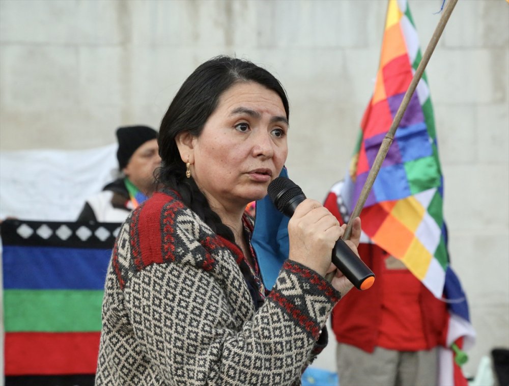 İngiltere'de sömürgecilik karşıtı gösteri düzenlendi