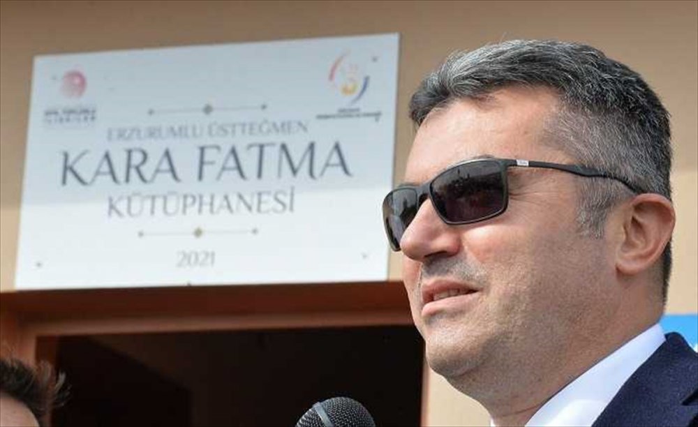 Milli Mücadele'nin kahramanı "Kara Fatma"nın adı Erzurum'da kütüphaneye verildi