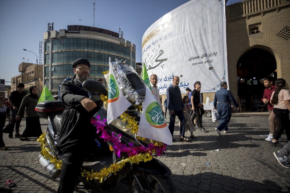 Erbil'de Mevlit Kandili idrak edildi