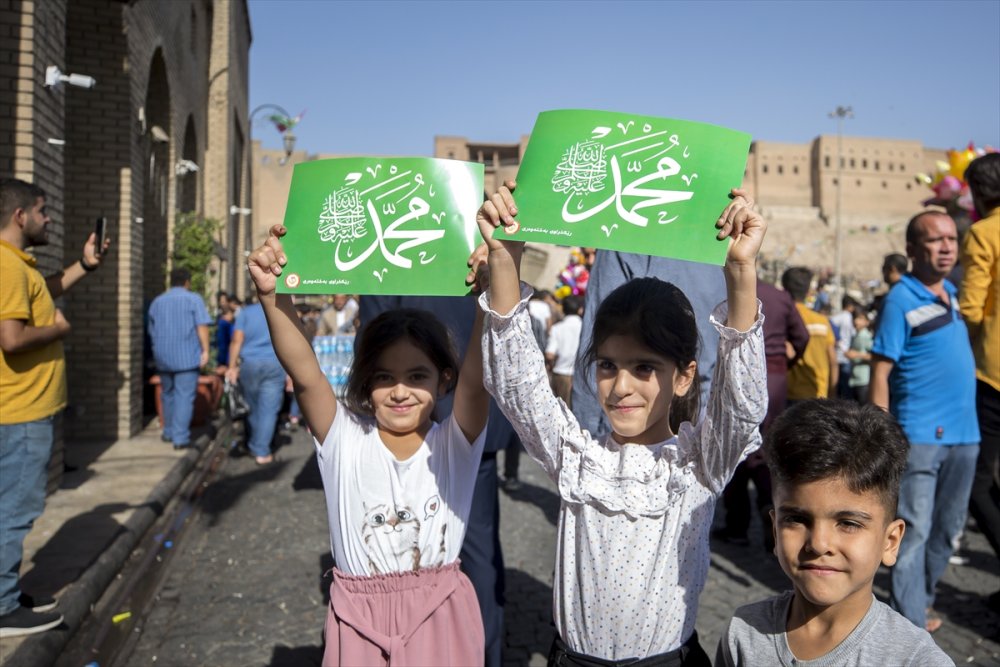 Erbil'de Mevlit Kandili idrak edildi