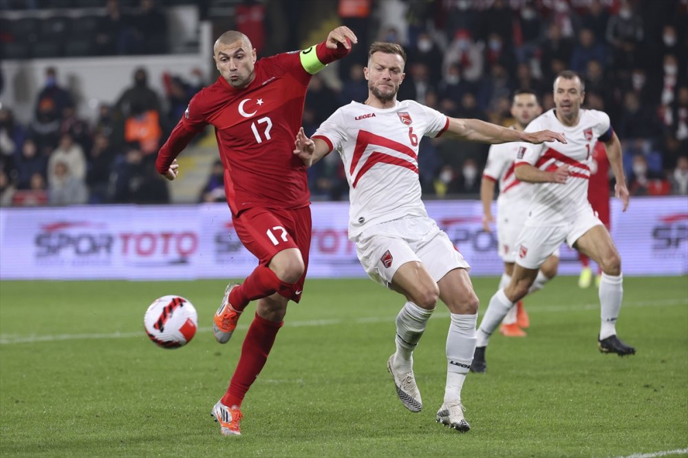 2022 FIFA Dünya Kupası Avrupa Elemelerinde Cebelitarık’ı 6-0 yendik