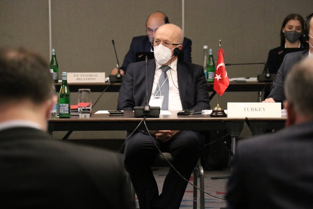 Ticaret Bakan Yardımcısı Uçarmak Gürcistan'da Uluslararası Zeytin Konseyi oturumuna katıldı