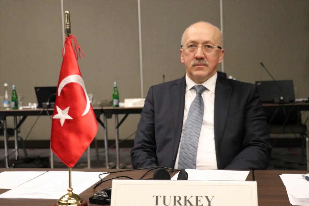 Ticaret Bakan Yardımcısı Uçarmak Gürcistan'da Uluslararası Zeytin Konseyi oturumuna katıldı